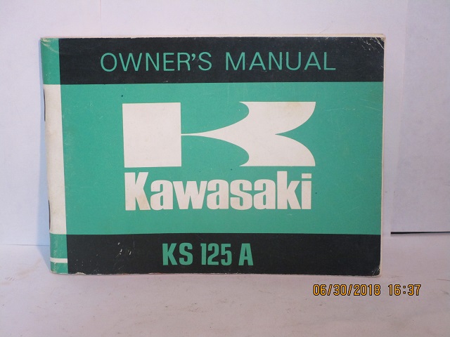 OWNERS MANUAL KS125A